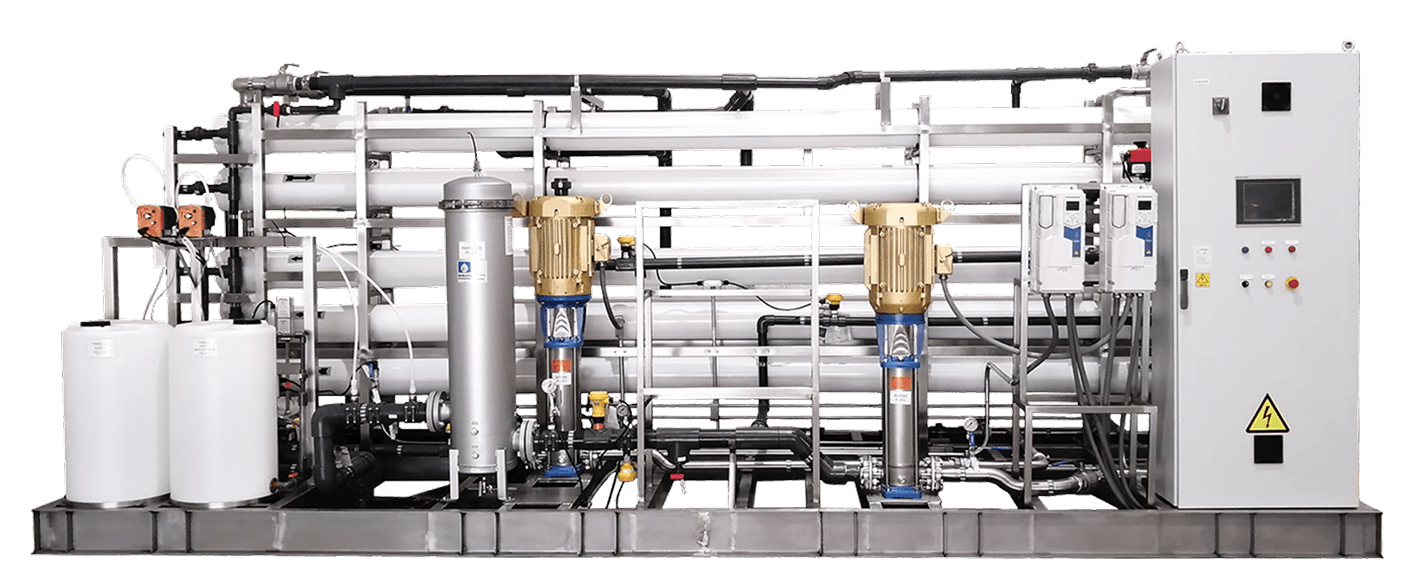 Modelo de ósmosis inversa industrial