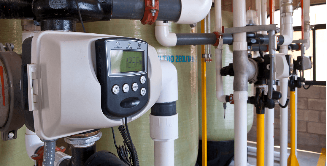 Válvula Clack instalada