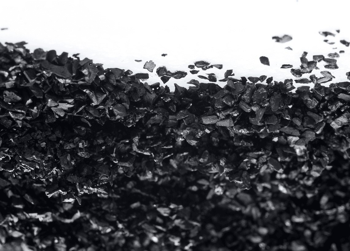 Carbón activado para tratamiento de agua