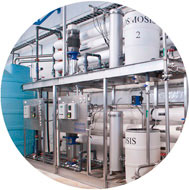 ósmosis y filtros para agua purificada