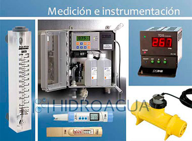 medicion e instrumentacion para el agua y equipos de tratamiento de agua